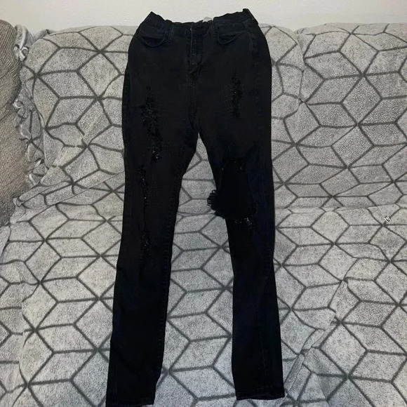 Fashion-ova Black Jeans - Picture 5 of 7